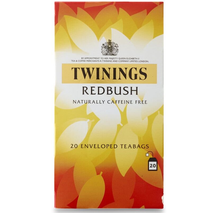 Twinings Redbush Rooibos String Tag and Envelope Tea Bags 20