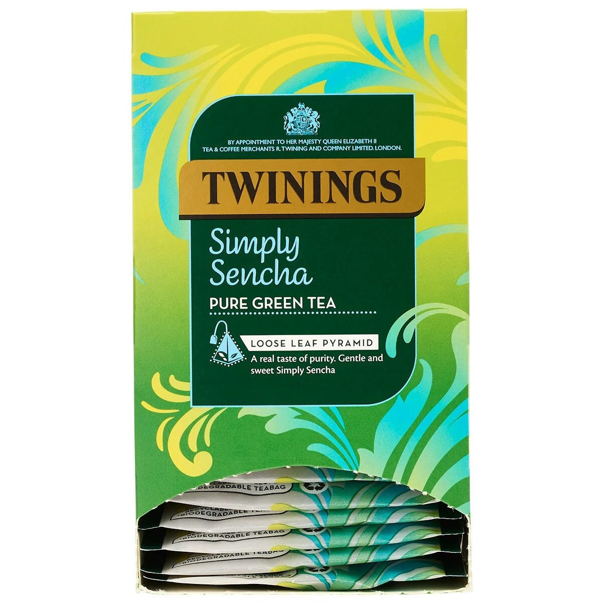 Twinings Simply Sencha Pyramid Green Tea Bags 15