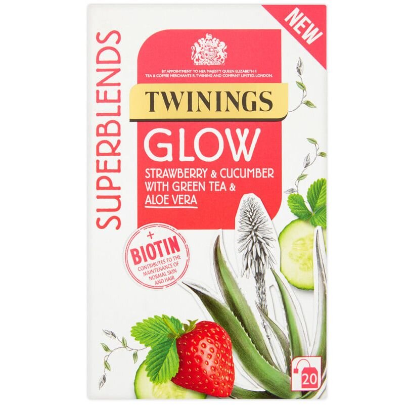 Twinings Superblends Glow String Tag and Envelope Tea Bags 20