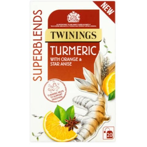 Twinings Turmeric String Tag & Envelope Tea Bags 20