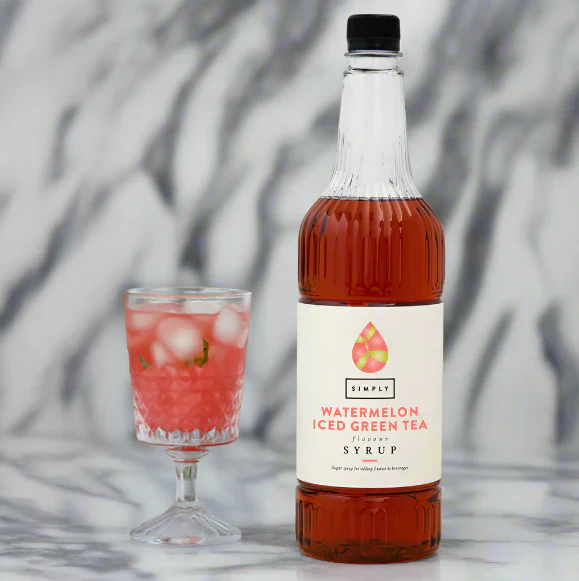 Simply Watermelon Iced Green Tea Syrup