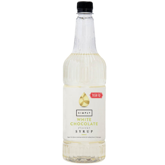 Simply White Chocolate Sugar Free Syrup (1 Litre)