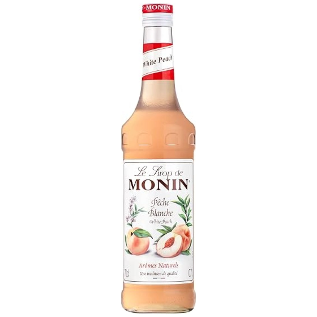 Monin White Peach Syrup (700ml)