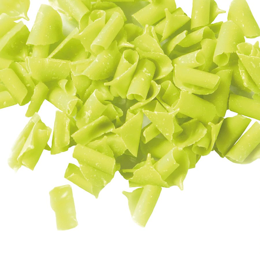 White Chocolate Lime Flavoured Blossom Curls 1kg