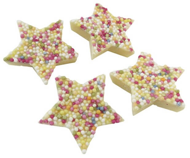 White Chocolate Snowie Stars 3kg
