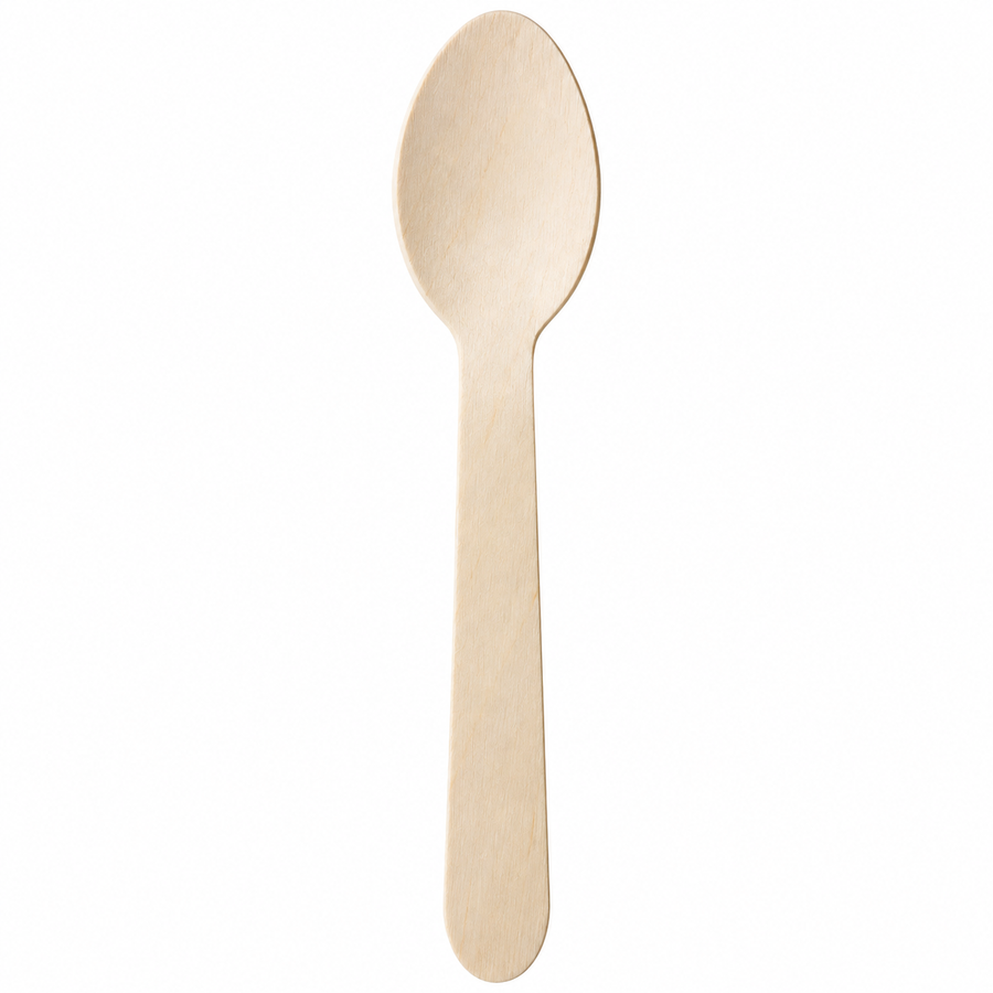 Wood Tea Spoons 110mm (Pack of 100)