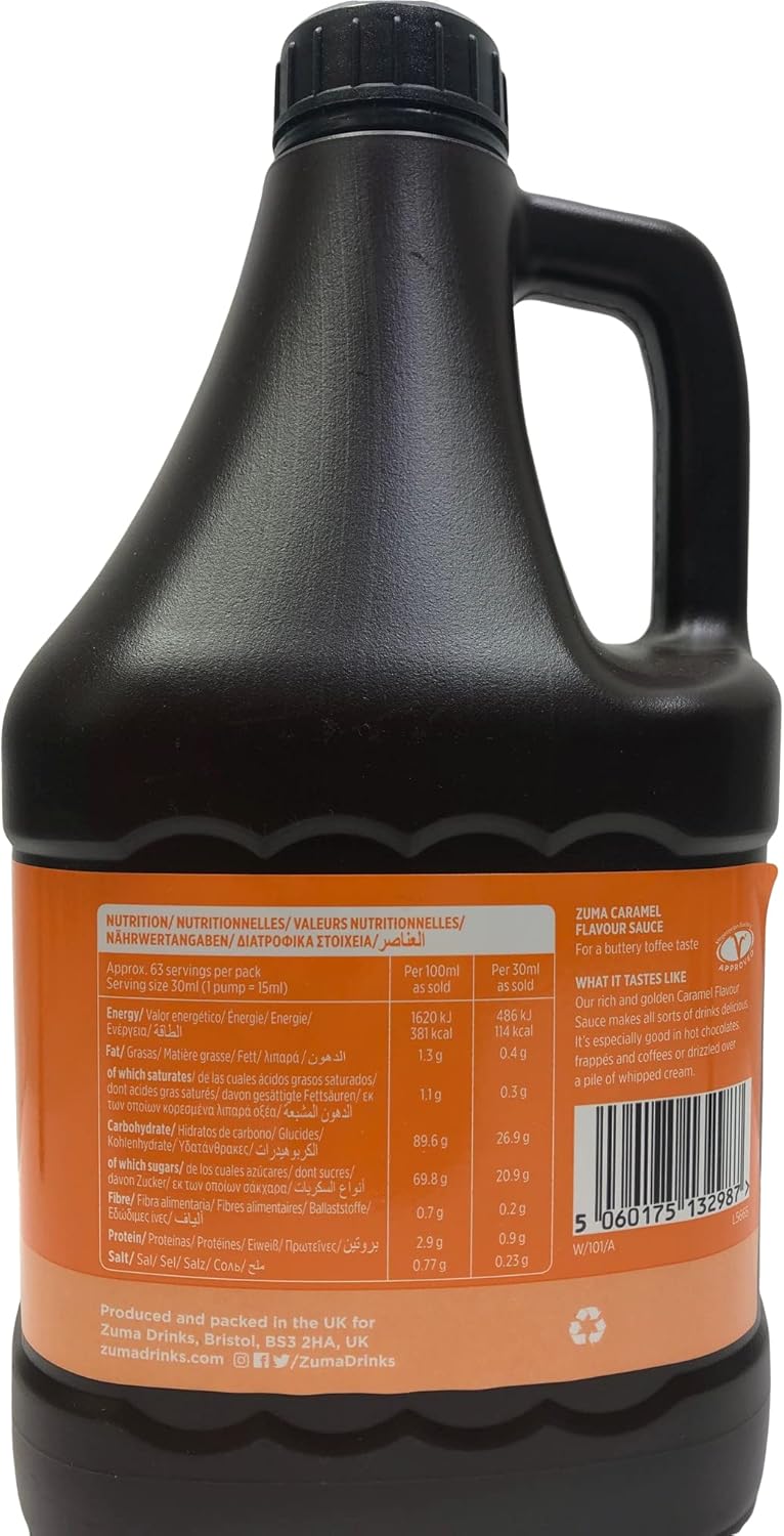 Zuma Caramel Sauce 1.9  Litre