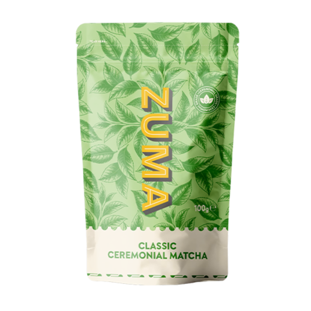 Zuma Classic Ceremonial Matcha Powder | 100g Resealable Pouch – Bulk Coffee