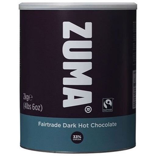 Zuma Fairtrade Dark Hot Chocolate Powder