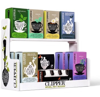 Clipper Wooden Tea Display Stand