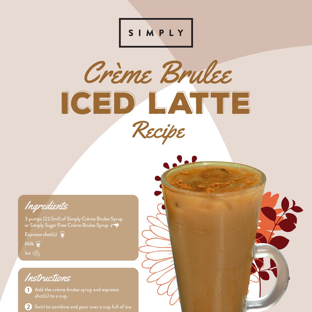 Simply Crème Brûlée Sugar Free Syrup (1 Litre)