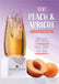 Sweetbird Peach & Apricot Fusion Syrup + Panax Ginseng (1 Litre)