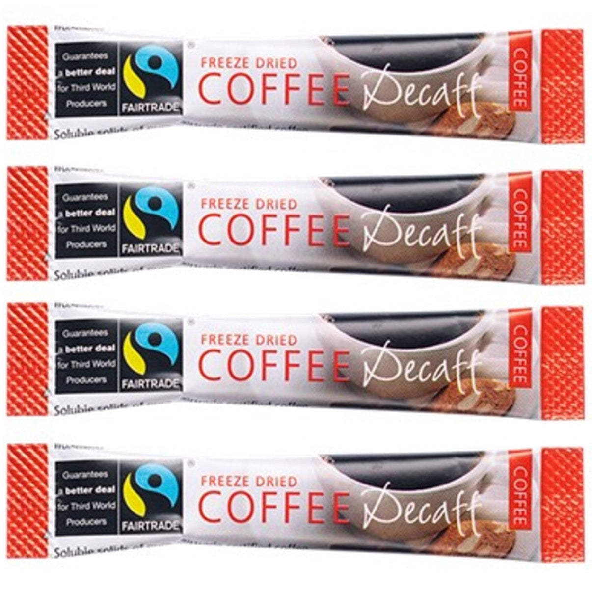 Fairtrade Decaf Instant Coffee Sticks (250)