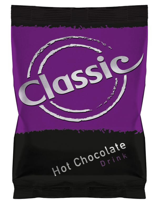 Chocolate caliente en polvo para venta instantánea clásica (10 x 1 kg) 