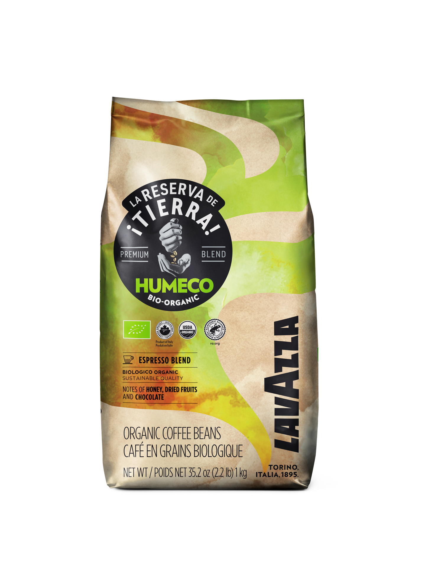 Café en Grano Lavazza Alteco - 102 Bolsas de 1Kg (12,59€/Kg)