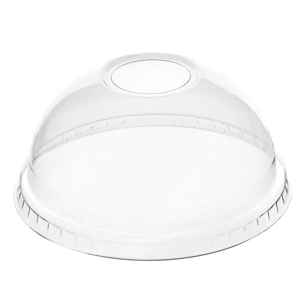 Dome Lid For Clear RPET Cups (100)