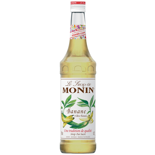 monin yellow banana syrup