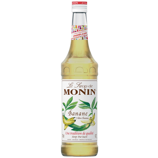 monin yellow banana syrup