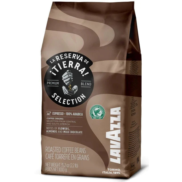 Lavazza Tierra Arabica Coffee Beans 102 x 1Kg Bags (£15.64/Kg)