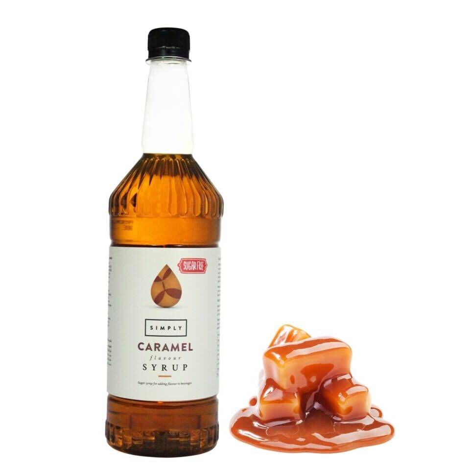 Simply Caramel Sugar Free Syrup (1 Litre)